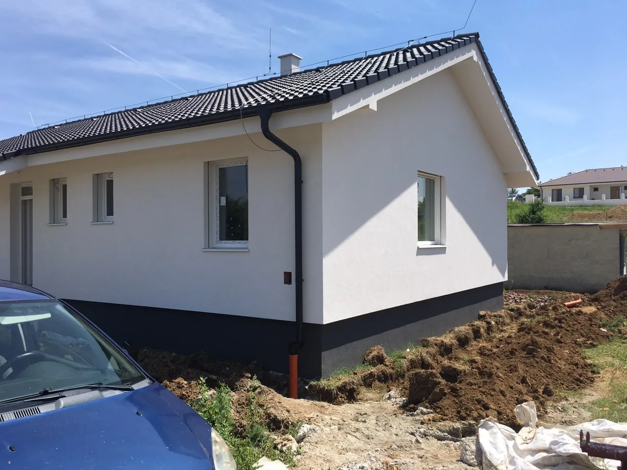 Rodinný dom 1 — fáza výstavby